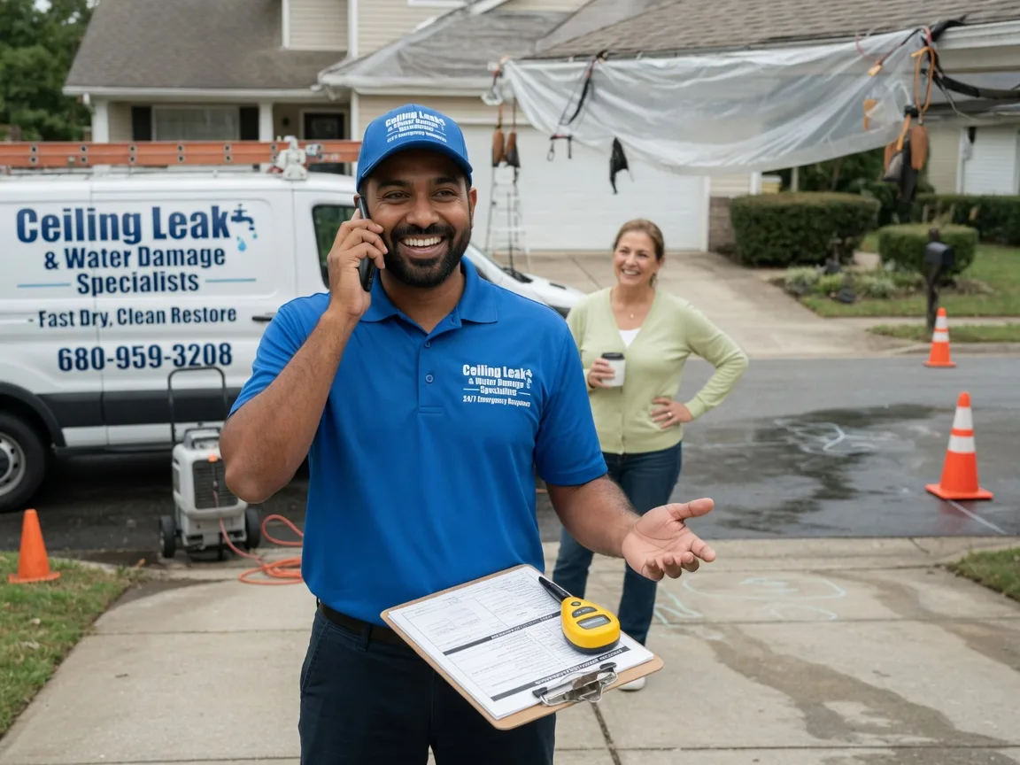 Ceiling Leak Cleanup Columbus, ND FAQs